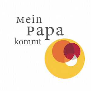Flechtwerk "Mein Papa kommt"